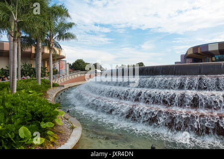 Mondo futuro in epcot theme park, il Walt Disney World, a Orlando, Florida. Foto Stock