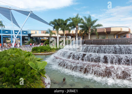 Mondo futuro in epcot theme park, il Walt Disney World, a Orlando, Florida. Foto Stock