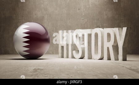 Il Qatar ad alta risoluzione il concetto di storia Foto Stock