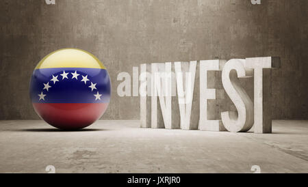 Venezuela alta risoluzione investire Concept Foto Stock