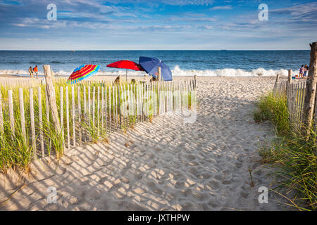 Rockaway Beach, Long Island, New York Foto Stock