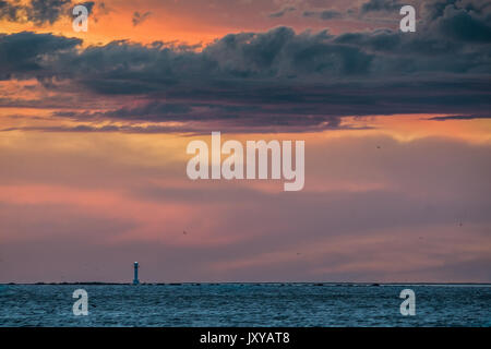 Lontano del fangar Foto Stock