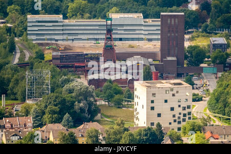 Folkwang Università delle Arti - SANAA building, Zollverein cube area Patrimonio Mondiale PACT Zollverein, arte albero Zollverein Thomas Rother, area del mondo Foto Stock