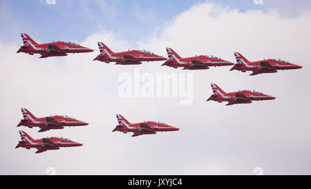 Frecce rosse Foto Stock