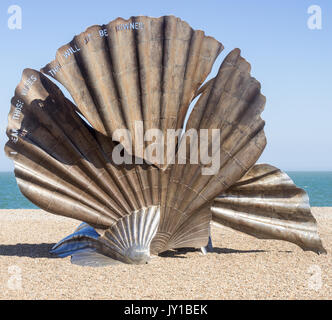 Scultura di Shell da MAGGI HAMBLING. Foto Stock