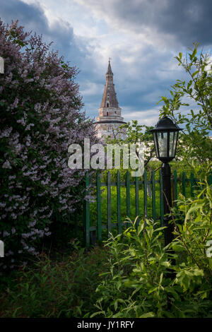 Fabbro torre monastero Iosifo-Volotsky Foto Stock