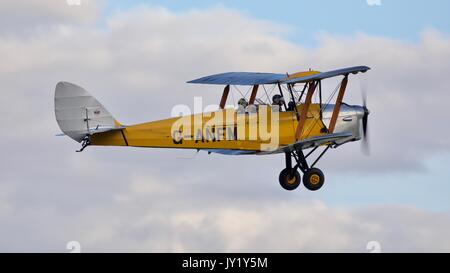 De Havilland Tiger Moth Foto Stock