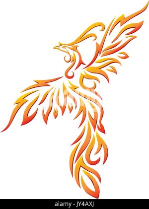 Balli colorati Phoenix Illustrazione Vettore Illustrazione Vettoriale