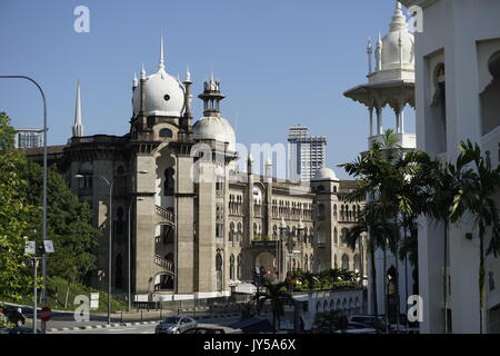 La ferrovia: la malese Ufficio Amministrazione edificio, disegnato da Arthur Benison Hubback Foto Stock