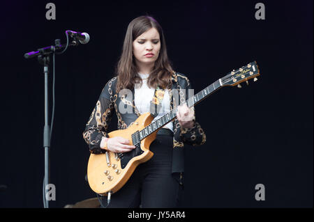 Moonlandingz a bluedot Festival il 7 Luglio 2017 Foto Stock