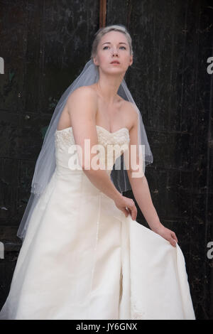 Sposa abbandonata e decadimento Platt's isola Eyot Hampshire Foto Stock