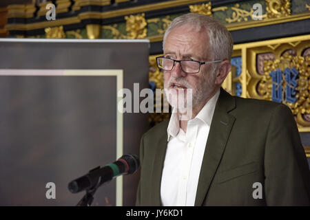 Estate di accoglienza e di annuncio della Rosa News Premi 2017 nel Palazzo di Westminster, l'altoparlante's House offre: Jeremy Corbyn dove: Londra, Regno Unito quando: 18 lug 2017 Credit: Chris Jepson/WENN.com Foto Stock