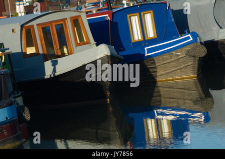 Bacino Boothstown Marina Foto Stock