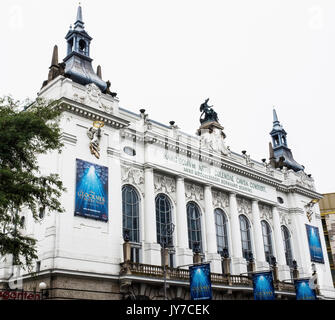 Berlino,Charlottenburg.il Theater des Westens,Teatro dell'Ovest, il famoso musical e opera house e storico edificio esterno & facciata, aperto nel 1896 Foto Stock