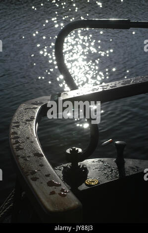 Bacino Boothstown Marina Foto Stock