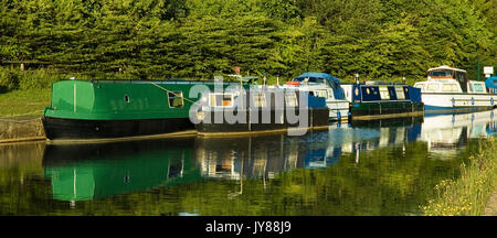 Bacino Boothstown Marina Foto Stock