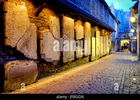 Passaggio di Santa Caterina, Tallinn, Estonia Foto Stock