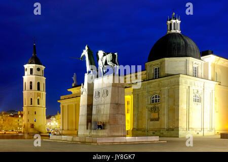 Basilica Cattedrale di San Stanislao e San Ladislao, Vilnius, Lituania Foto Stock