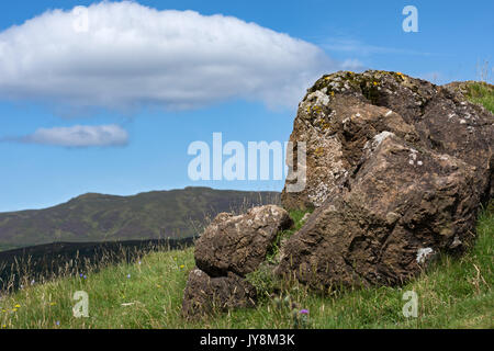 La vista dalla collina conica Balmaha Scozia Scotland Foto Stock