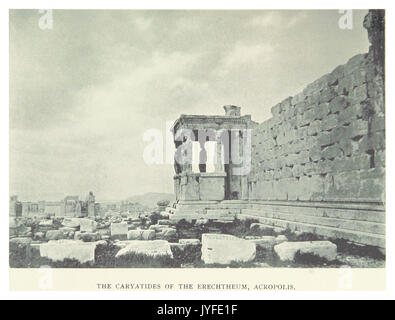 LAMBART(1895) p171 IL CARYATIDES DEL ERECHTHEUM, ACROPOLIS Foto Stock