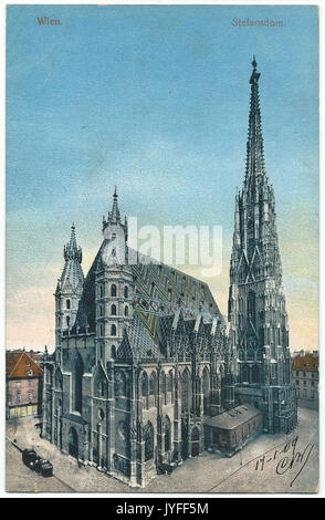 19090117 wien stefansdom Foto Stock