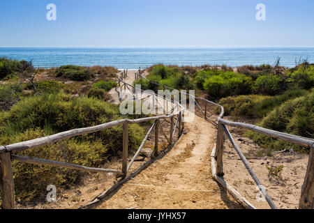 Riserva Naturale della Foce del Platani (Agrigento) Foto Stock