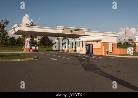 Sam's Club Centro carburante Lady Lake, Florida USA Foto Stock