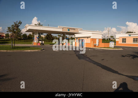 Sam's Club Centro carburante Lady Lake, Florida USA Foto Stock