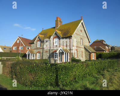 50 e 52 Greenways, Ovingdean (dicembre 2016) (3) Foto Stock