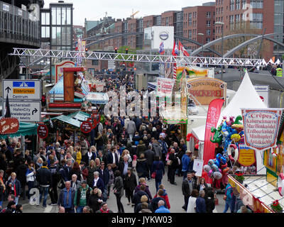 Germania Hamburg Hafengeburtstag Festival di compleanno nel mese di maggio Foto Stock