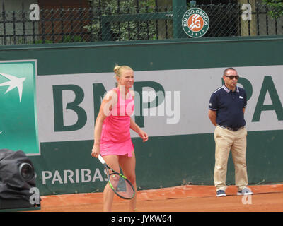 2017 Roland Garros torneo di qualificazione 22 Foto Stock