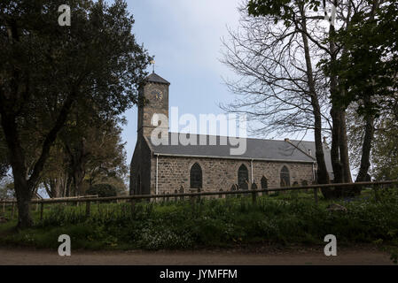 La Chiesa di San Pietro sul Isola di Sark, il Baliato di Guernsey nelle isole della Manica e la Gran Bretagna. Foto Stock