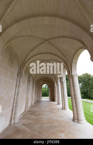 Memorial logge e la sala di Meuse-Argonne WW1 American Sacrario Militare, della Mosa, Francia Foto Stock