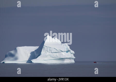 Grandi Iceberg Witless Bay, Terranova Foto Stock