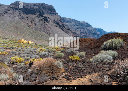 Punta de Teno, raggiungere il punto più a ovest a Tenerife nelle isole Canarie. Foto Stock