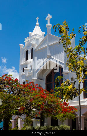 San Paolo Chiesa Episcopale "Storico di Key West chiesa dell' su Duval Street in Key West Florida Foto Stock