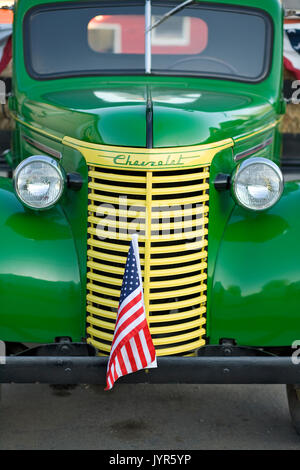 Vecchia Chevrolet truckChamplain Valley Fair in Essex Junction, VT Foto Stock