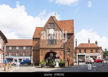 Watlington Town Hall High Street, Watlington, Oxfordshire, England, Regno Unito Foto Stock