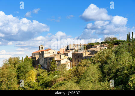 Scansano, villaggio in Toscana provincia di Grosseto, Italia Foto Stock