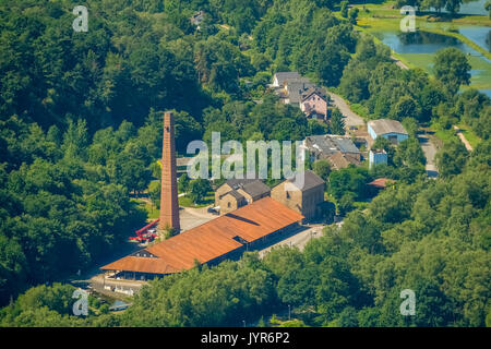 La LWL Museo Industriale Nightingale Colliery, Cafe Nightingale, Muttental, Muttentalstraße, Witten, Ruhrgebiet, Renania settentrionale-Vestfalia, Germania, Europa Foto Stock