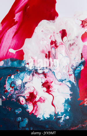 Dipinto astratto dello sfondo. Foto Stock