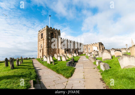 Chiesa di Santa Maria, Whitby Foto Stock