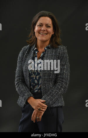 Edinburgh, Regno Unito. 20 agosto 2017. Edinburgh International Book Festival Domenica 20 agosto. Autore e giornalista Anna Pasternak parla della sua grande-zio libro del Dottor Zhivago scritto da Boris Pasternak. Credito: Stuart Cobley/Alamy Live News Foto Stock