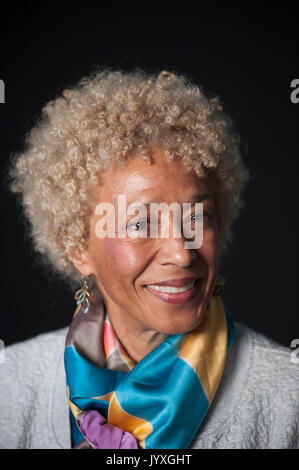 Edinburgh, Regno Unito. 20 agosto 2017. Margo Jefferson che compaiono all'Edinburgh International Book Festival. Credito: Lorenzo Dalberto/Alamy Live News Foto Stock