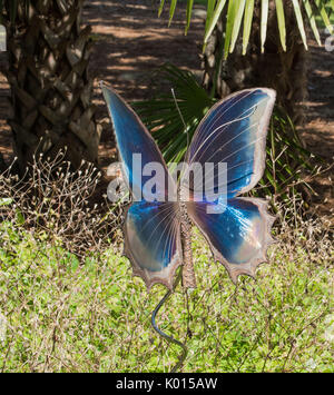 Sculture ornano i giardini in Wilmington North Carolina storici giardini di Airlie Foto Stock