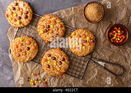 Rientrano i cookie con la caramella Foto Stock