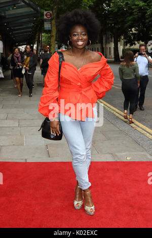 Premere Tanguera notte presso il teatro Sadlers Wells, Rosebery Avenue, Londra dotata: Clara Amfo dove: Londra, Regno Unito quando: 20 lug 2017 Credit: WENN.com Foto Stock