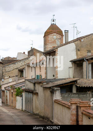 Auvillar, centro storico Foto Stock