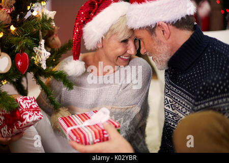 Nonostante questa confezione regalo siete la mia più grande presente Foto Stock