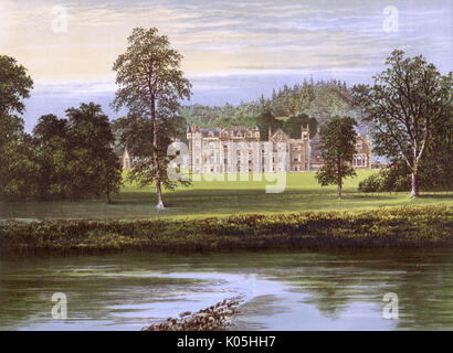 Sir Walter Scott - Abbotsford 1879 Foto Stock